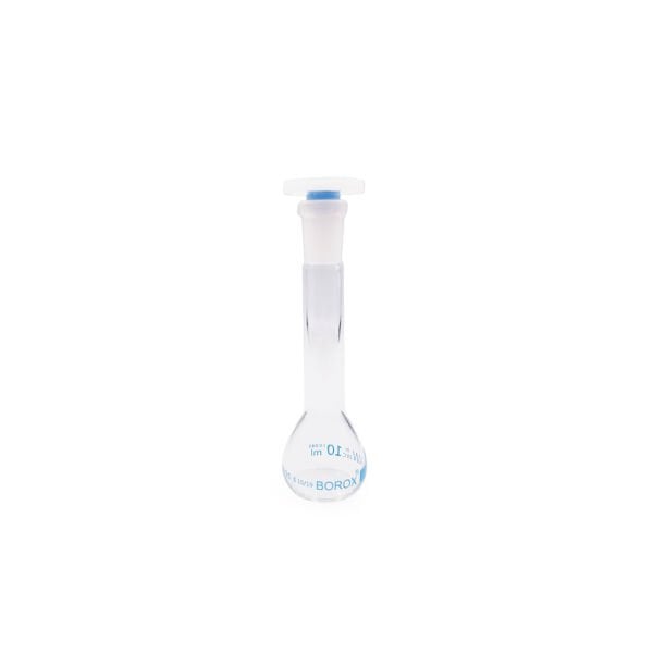 Borox Cam Balon Joje 10 ml - PP Tıpalı - Class A Sertifikalı - Cam Flask - 6 Adet/Paket