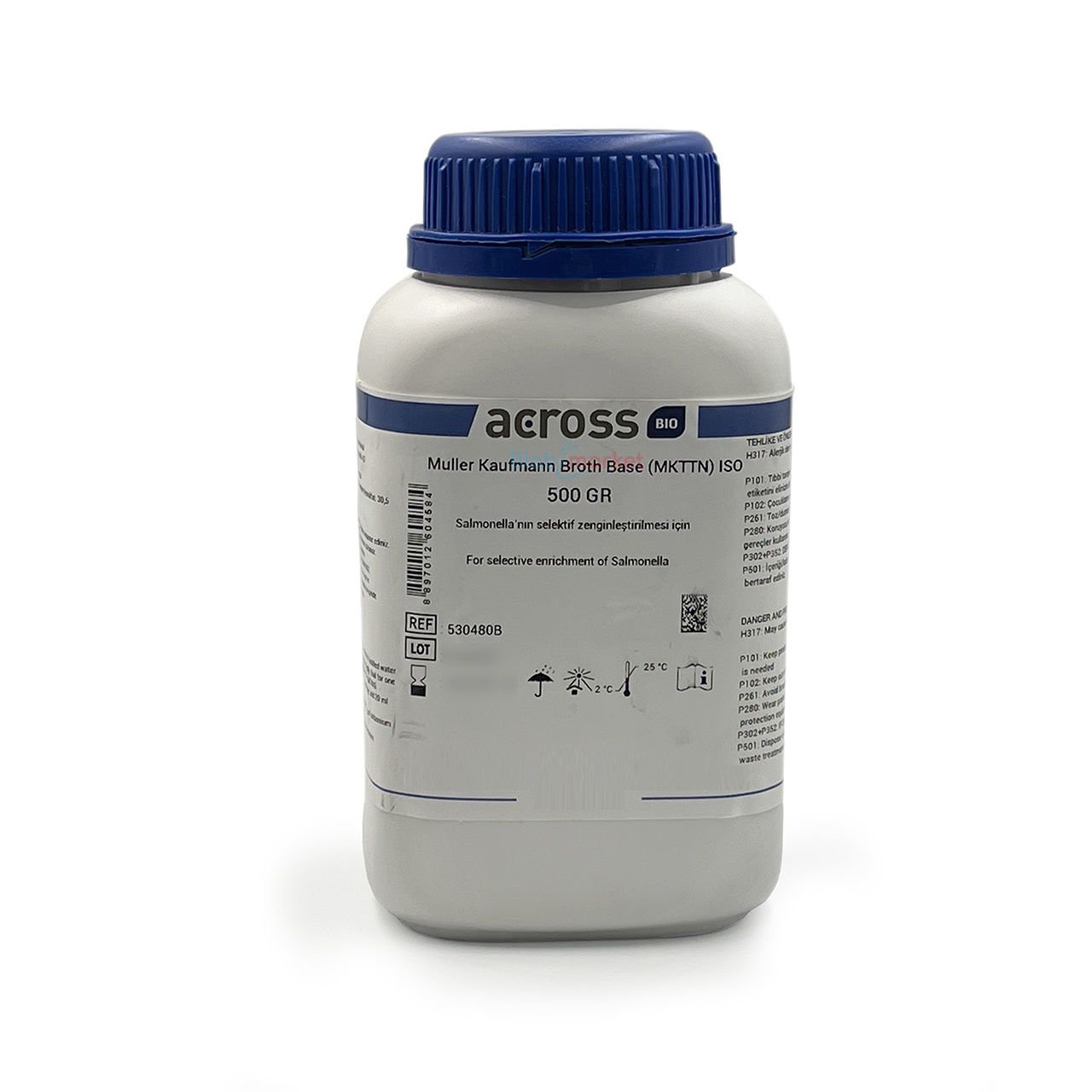 Across Bio 530480B Muller Kaufmann Broth Base with brillant Green and Novobiocin MKTTN ISO