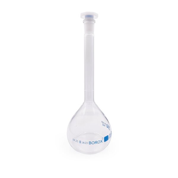 Borox Cam Balon Joje 250 ml - PP Tıpalı - Class A Sertifikalı - Cam Flask - 2 Adet/Paket
