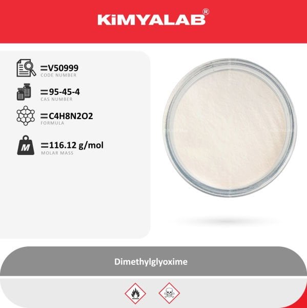 Kimyalab Dimetilglioksim 500gr - Dimethylglyoxime