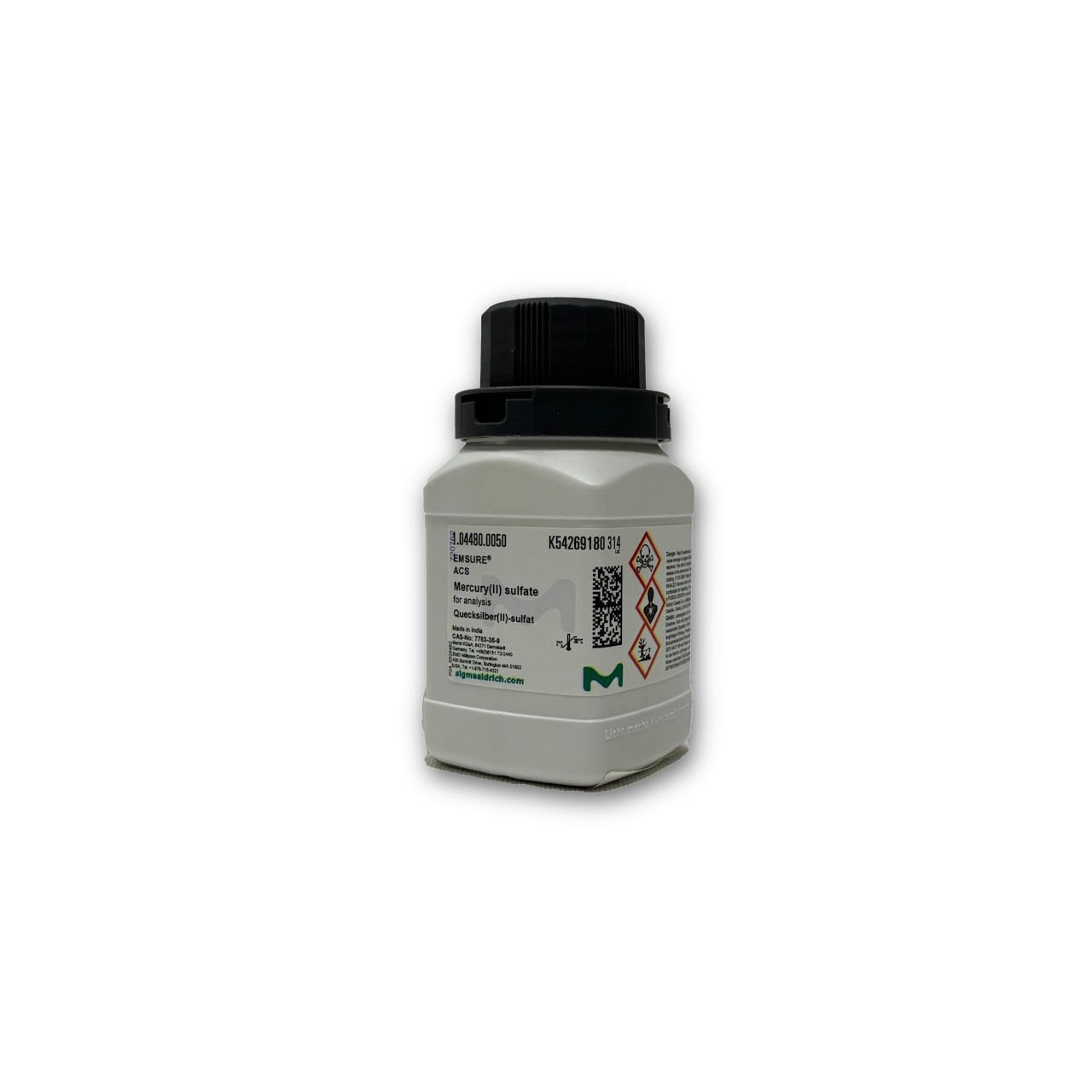Merck 104480.0050 Cıva II Sülfat 50 g - Mercury II Sulfate For Analysis EMSURE ACS