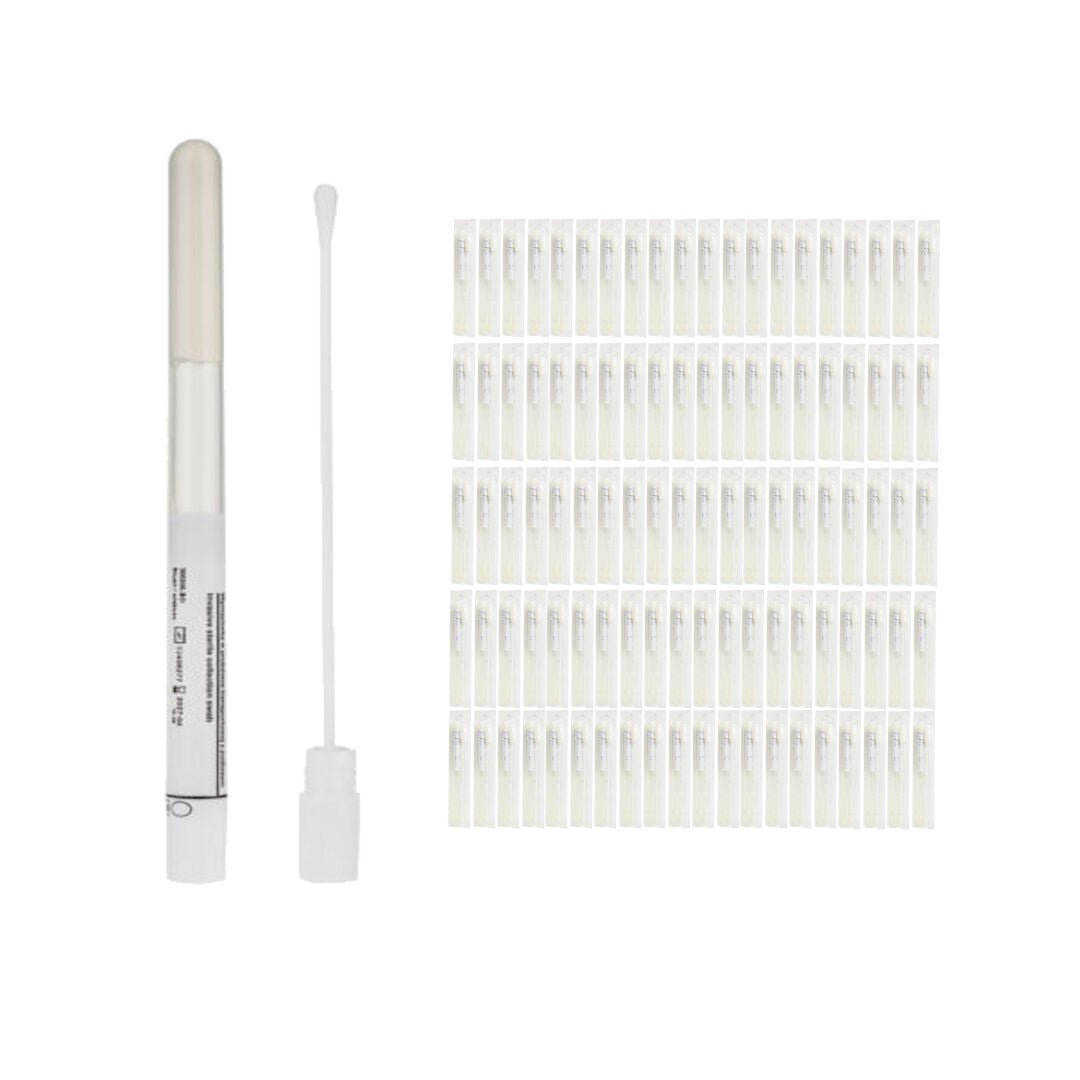 Stuart Besiyerli Swab - Steril Eküvyon Çubuğu Swap - 100Adet