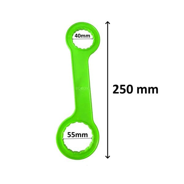 Borox Kapak Açma Kapama Aparatı Plastik - Çift Uçlu 50-38mm