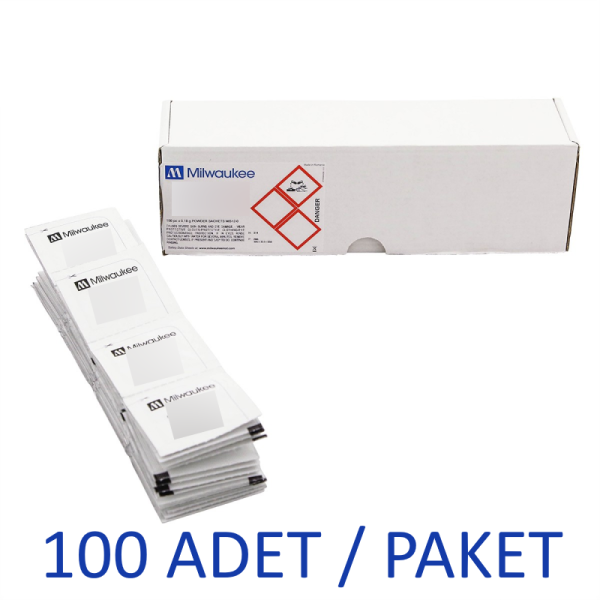 Milwaukee Mi524 Toplam Klor Tuz Kiti 100 adet - MW11 İçin