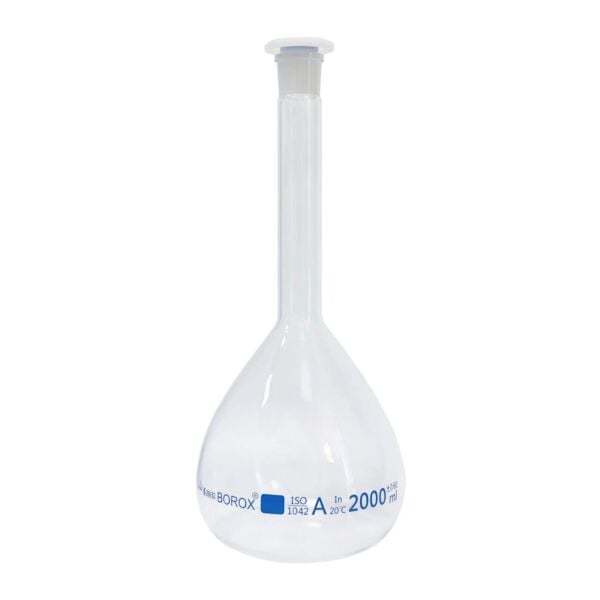 Borox Cam Balon Joje 2000 ml - Tıpalı Class A Sertifikalı - 2 Adet/Koli