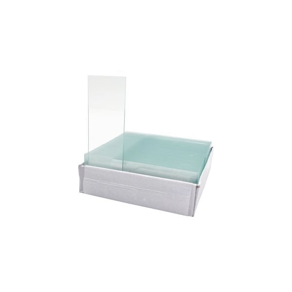 Borox Lam - Tek Kenarı 1/3 Rodajlı Mikroskop Lamı - 50 Paket Toptan