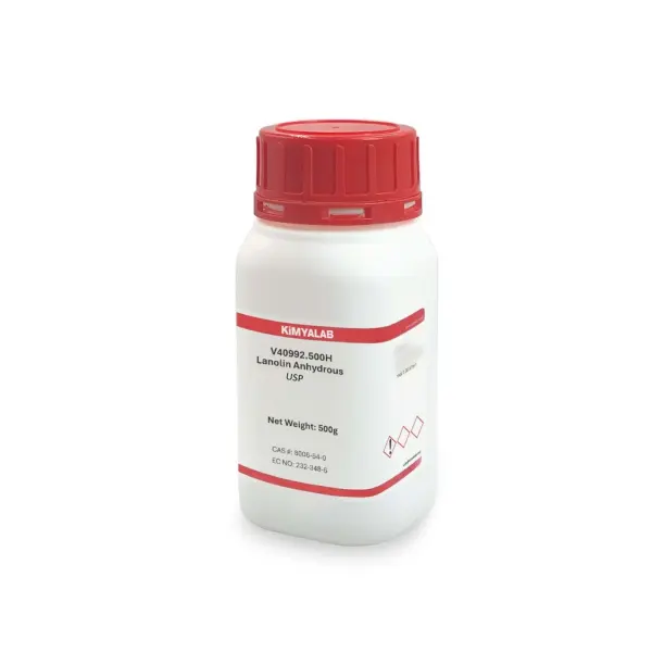 Kimyalab Lanolin 500g - Farma Kalite - Lanolin Anhydrous