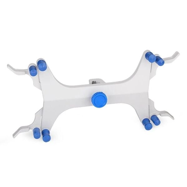 Borox Büret Pensi Çelik İkili - Alloy Double Burette Clamp - 10 Adet Toptan