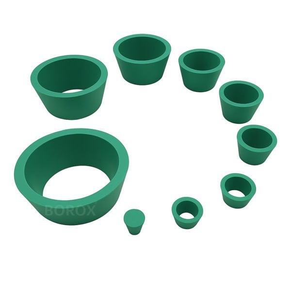Borox Guko Seti - Nuçe Erlen Tıpası - Adaptör Seti - 9 Adet