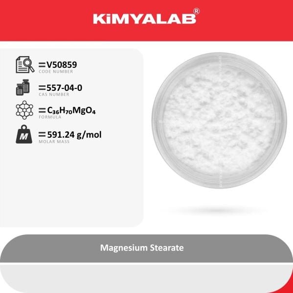 Kimyalab Magnezyum Stearat 250g - Magnesium Stearate