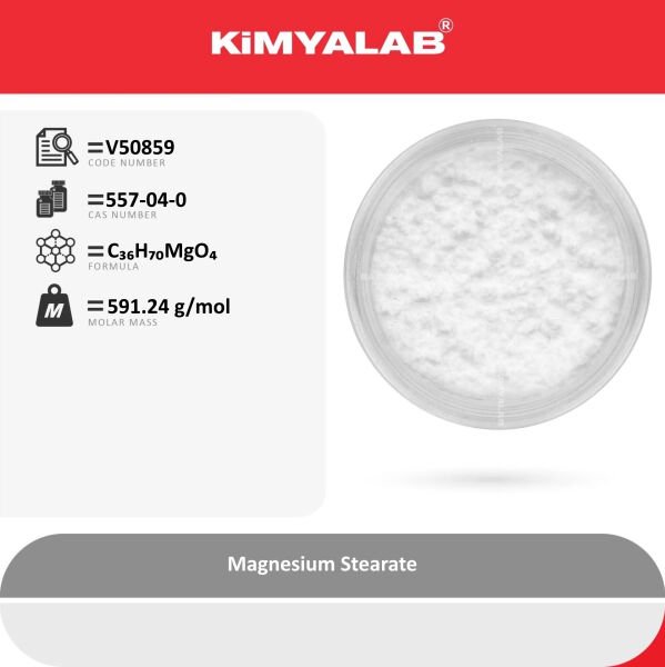 Kimyalab Magnezyum Stearat 250g - Magnesium Stearate