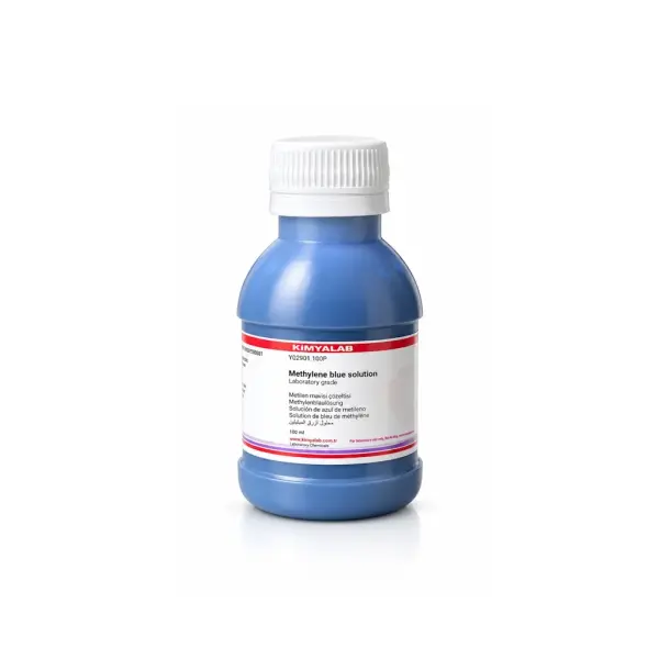 Metilen Mavisi 100ml - Metilen Blue Çözeltisi Methylene Blue
