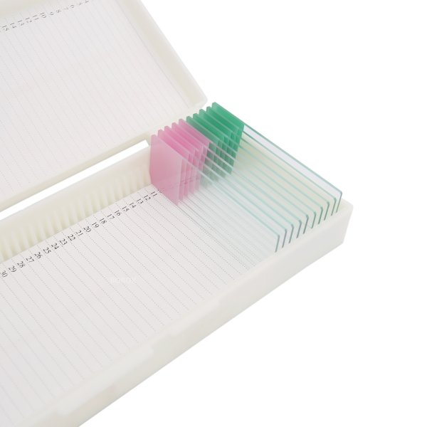 Mikroskop Slide Saklama Kutusu - 50li Slayt Kabı