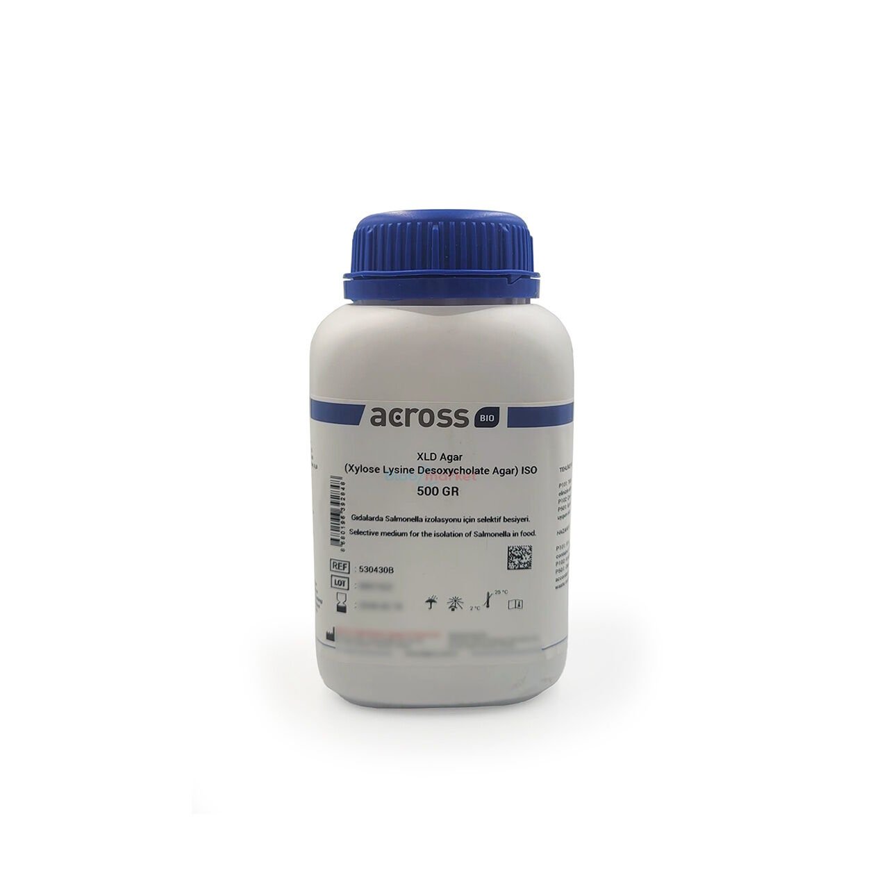 Across Bio 530430B XLD Agar Xylose Lysine Desoxycholate ISO