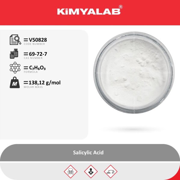 Kimyalab Salisilik Asit - Salicylic Acid USP - 25 Kg-Koli Toptan