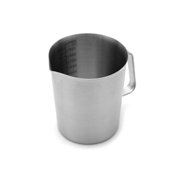 Borox Kulplu Paslanmaz Çelik Beher 1000 ml - Ölçekli Beaker - 10 Adet Toptan