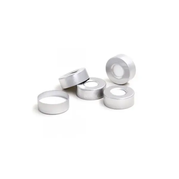 Borox Kapaklı Amber Cam Şişe 10ml - Crimp Vial ND20 - Dibi Düz - 100 Adet/Paket