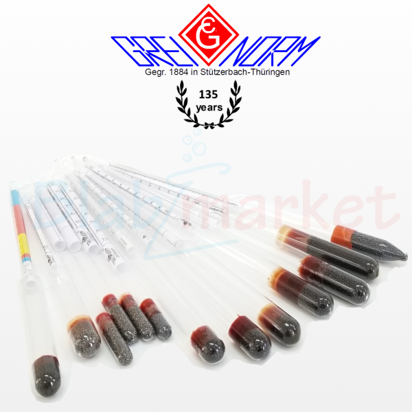 Greinorm Cam Alkolmetre Renkli - Alkol Ölçer + 250ml Mezür
