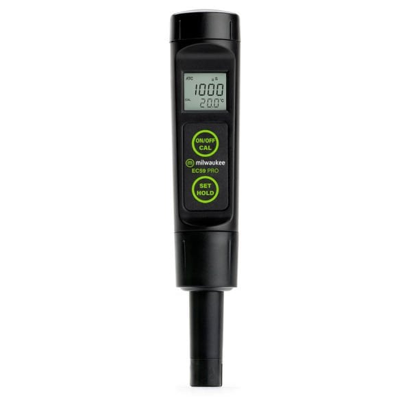 Milwaukee EC59 Değiştirilebilir Elektrotlu Su Geçirmez Sıcaklık/EC/TDS Test Cihazı