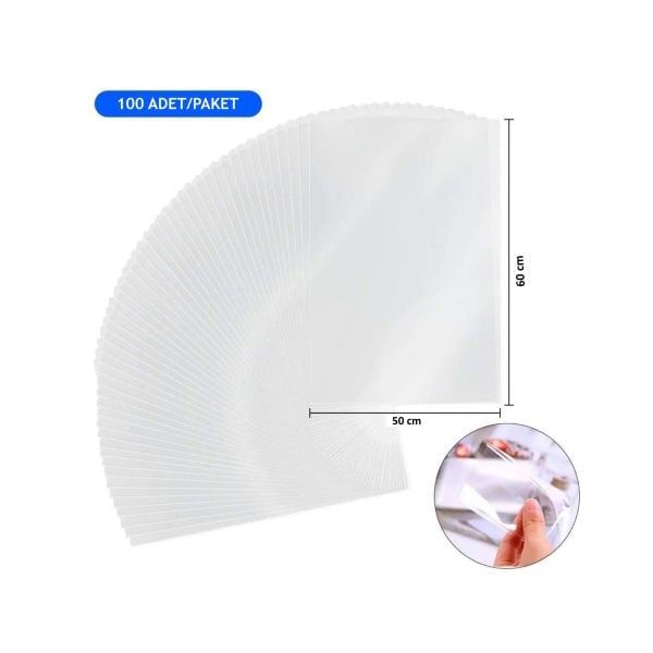 Borox Otoklav Poşeti - Otoklavlanabilen Torba 50x60cm 100lü