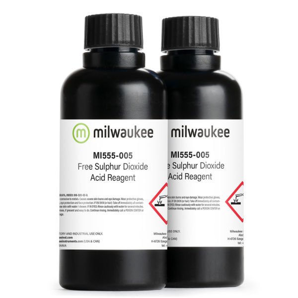 Milwaukee Mi555-005 Serbest SO2 Asit Reaktifi - 2 x 210 mL