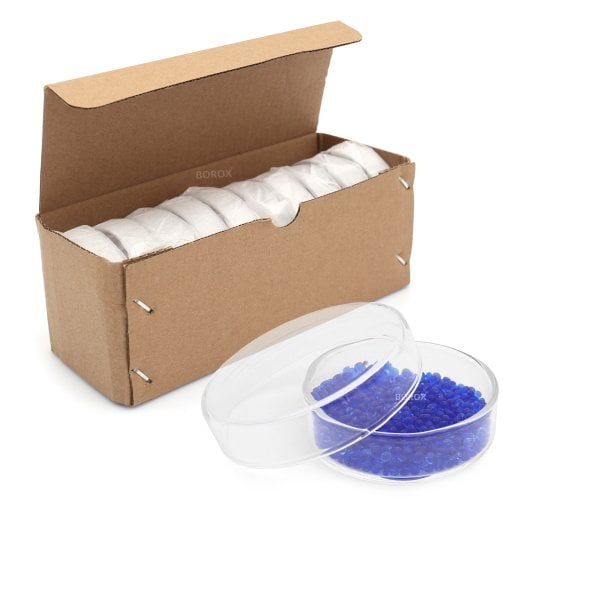 Borox Cam Petri Kabı 60 mm - Petri Kutusu Petri Dish 20 Adet