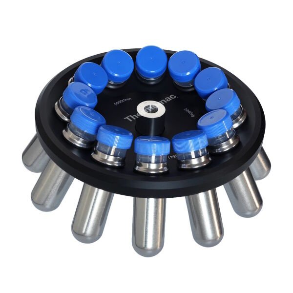 Thermomac TMS6 Max 12x50ml Açılı Rotor - Masaüstü Santrifüj Cihazı 6000rpm