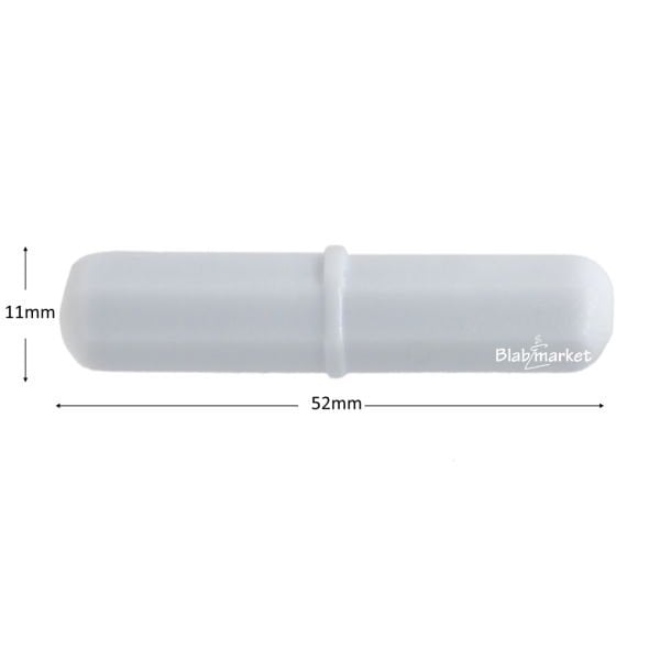 Manyetik Balık 11x52 mm - Teflon Karıştırıcı Balık Halkalı - 2 Adet Paket