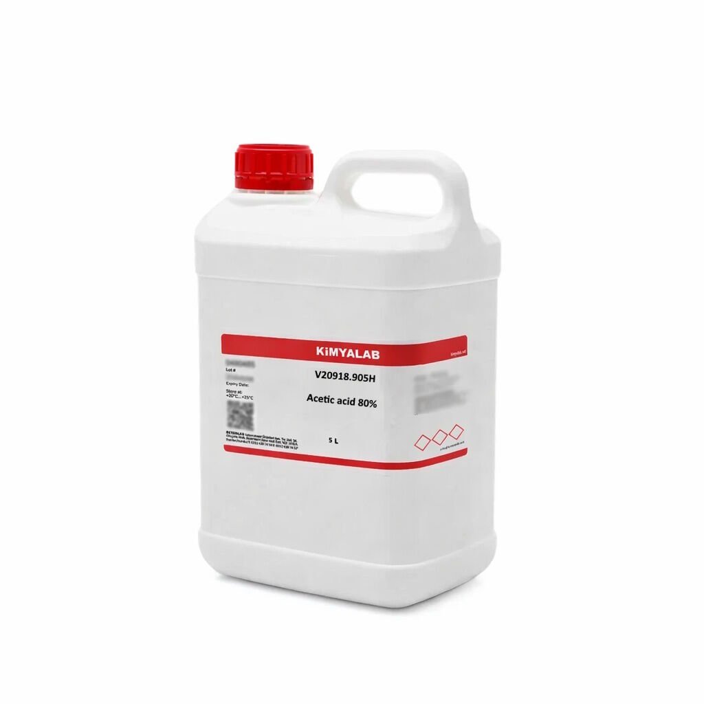 Asetik Asit %80 - 5L - Acetic Acid