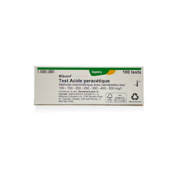 Merck 110001 Perasetik Asit Test 100-150-200-250-300-400-500