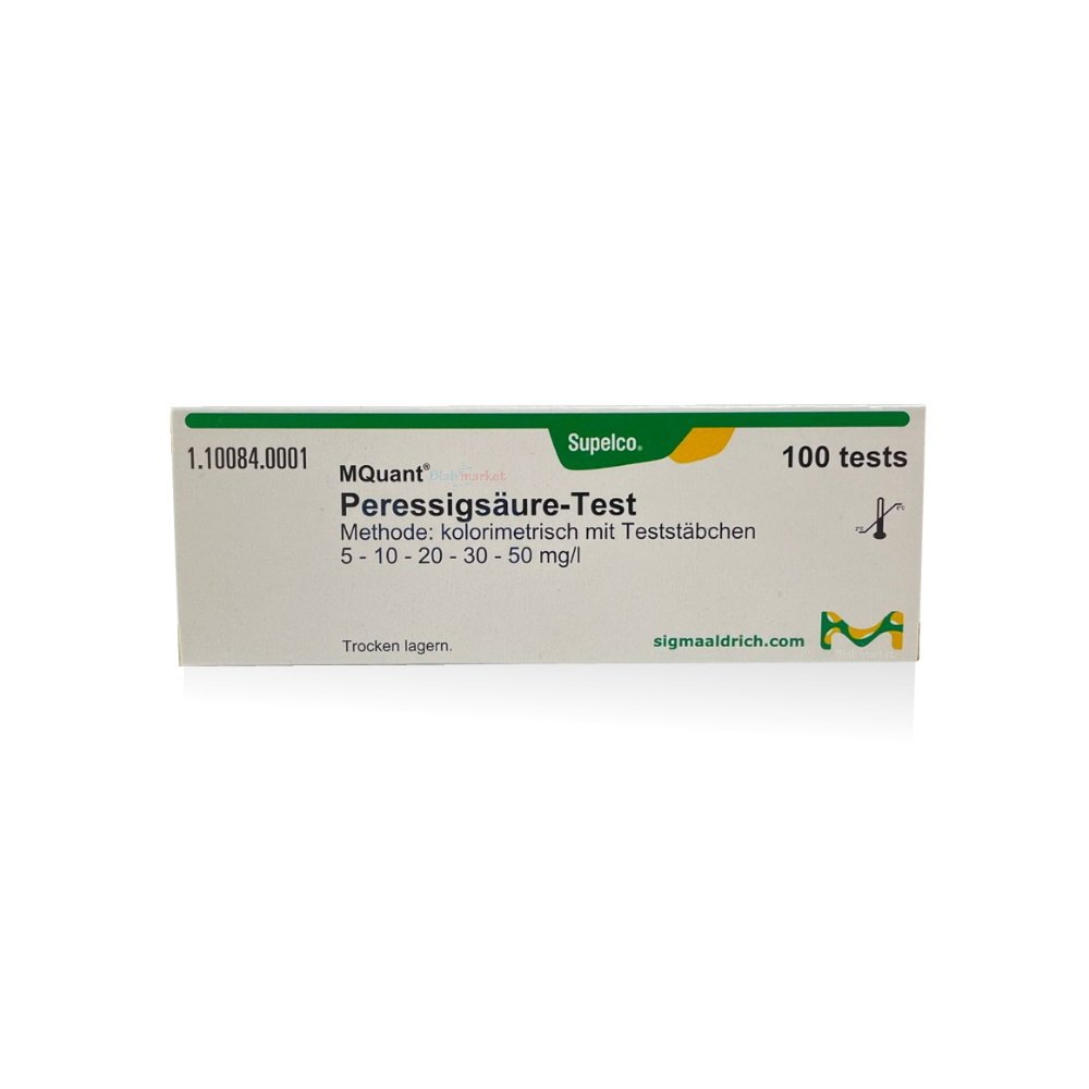 Merck 110084 Perasetik Asit Testi 100lü - 5-10-20-30-50mg/l