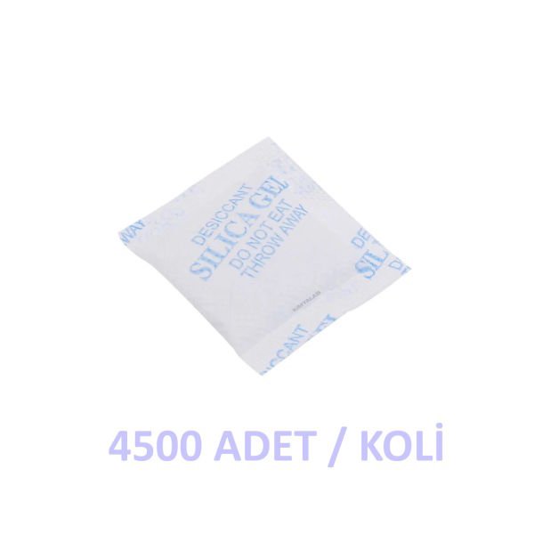 Silikajel Nem Alıcı 3g - Poşetli Küf Önleyici 4500 adet/koli