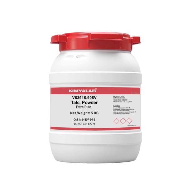 Kimyalab Talk Toz Pudra - Talcum Powder - 5 Kg-HDPE Varil