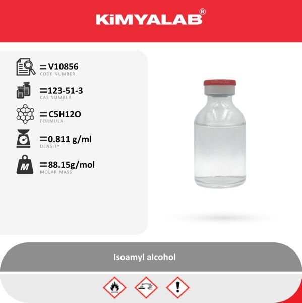 Kimyalab İzoamil Alkol 2,5L - İso Amil Alkol - Isoamyl alcohol