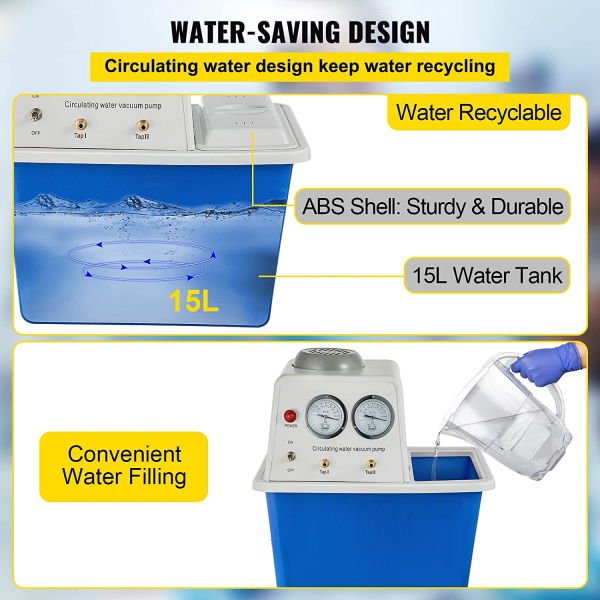 Su Sirkülasyonlu Vakum Pompası Evaporator İçin - VP180P