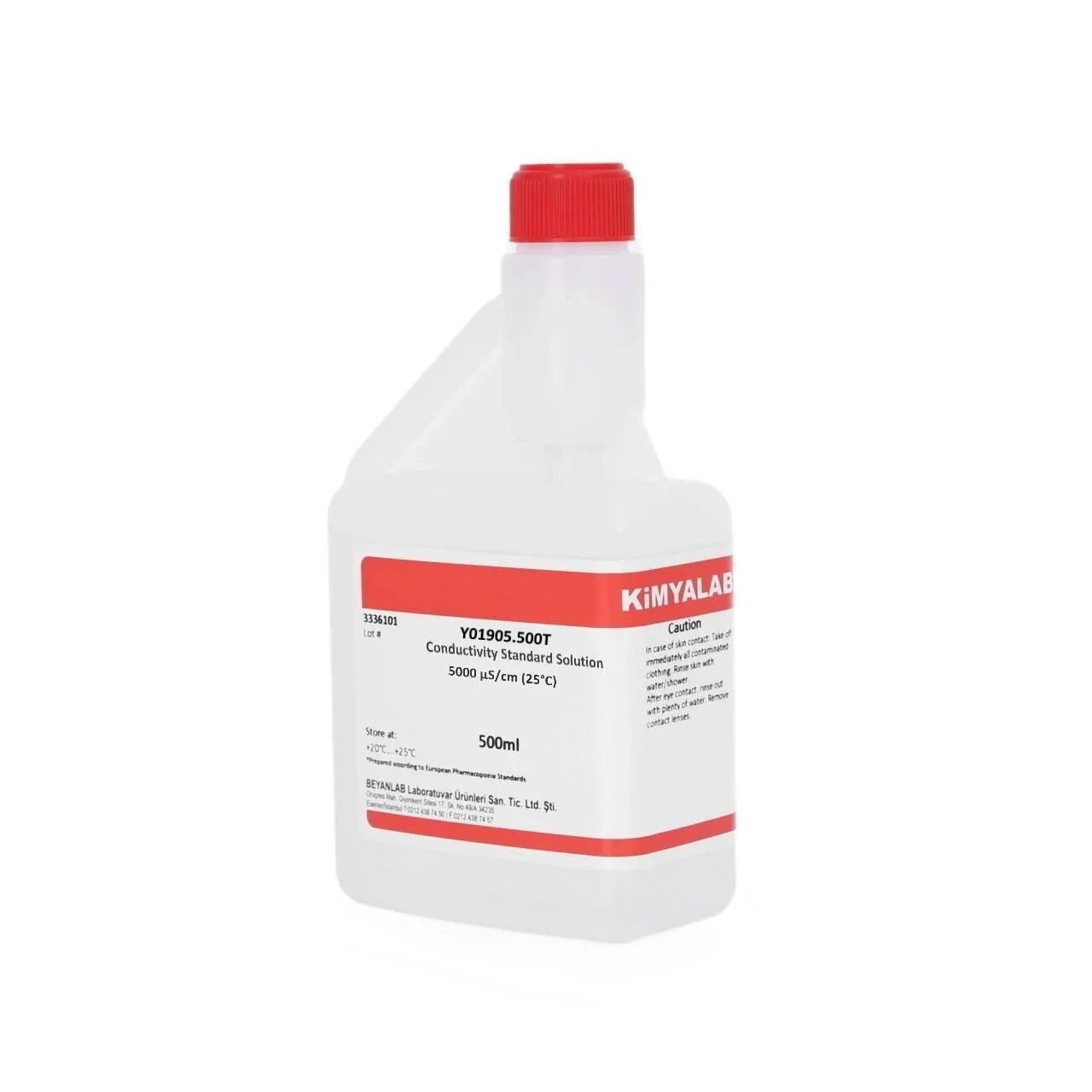 İletkenlik 5000 µS Kalibrasyon Çözeltisi - EC Metre - 500 ml
