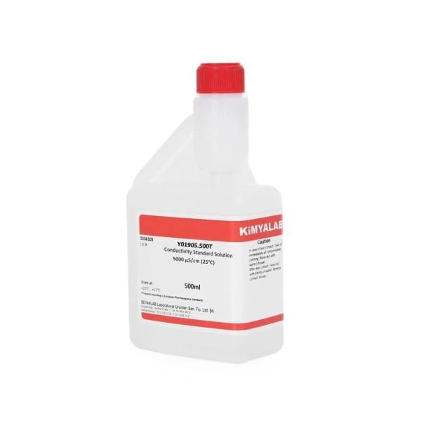 İletkenlik 5000 µS Kalibrasyon Çözeltisi - EC Metre - 500 ml