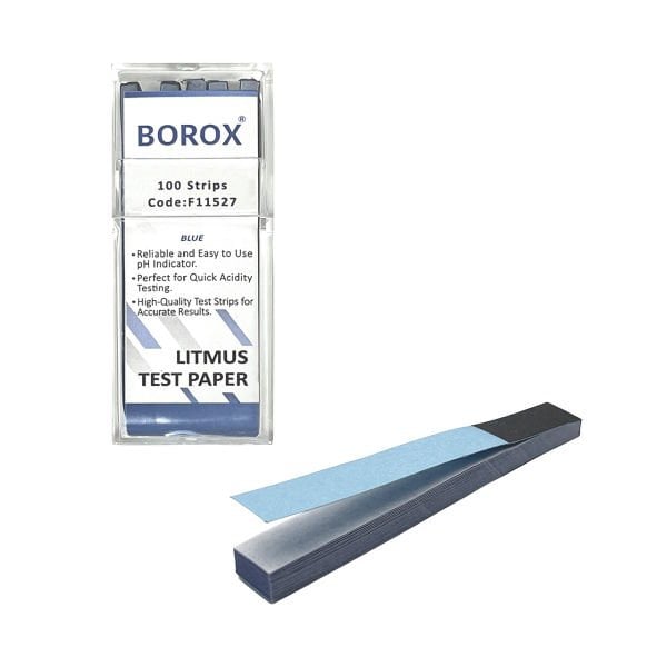 Turnusol Kağıdı Mavi 100 Test Strip - Litmus Paper 50 Paket Toptan