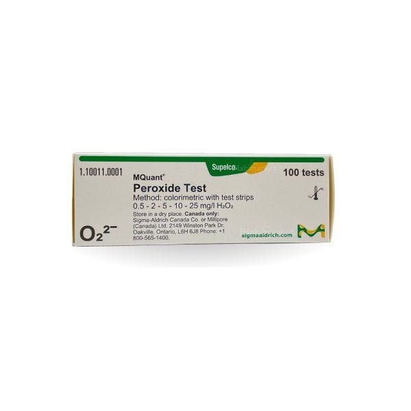 Merck 110011 Peroksit Test 100lü Peroxide 0.5-2-5-10-25mg/l