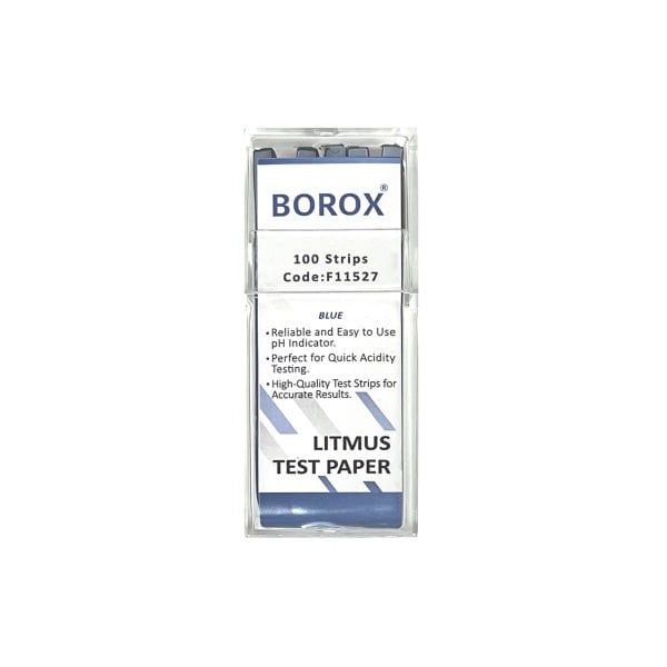 Turnusol Kağıdı Mavi 100 Test Strip - Litmus Paper 50 Paket Toptan
