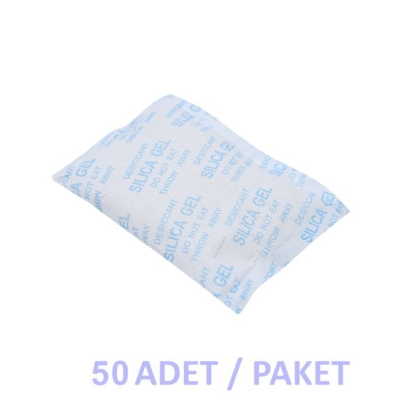 Silikajel Nem Alıcı 100g - Poşetli Küf Önleyici 50adet/paket