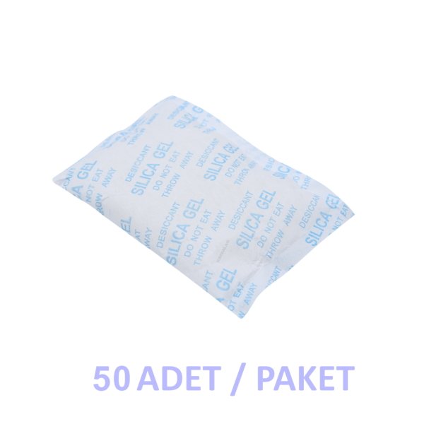 Silikajel Nem Alıcı 100g - Poşetli Küf Önleyici 50adet/paket