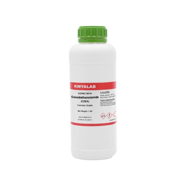 Kimyalab Kokamid DEA 1Kg - Kokomid - Hindistan Cevizi Yağı - Cocodiethanolamid CDEA - Cocoamide DEA