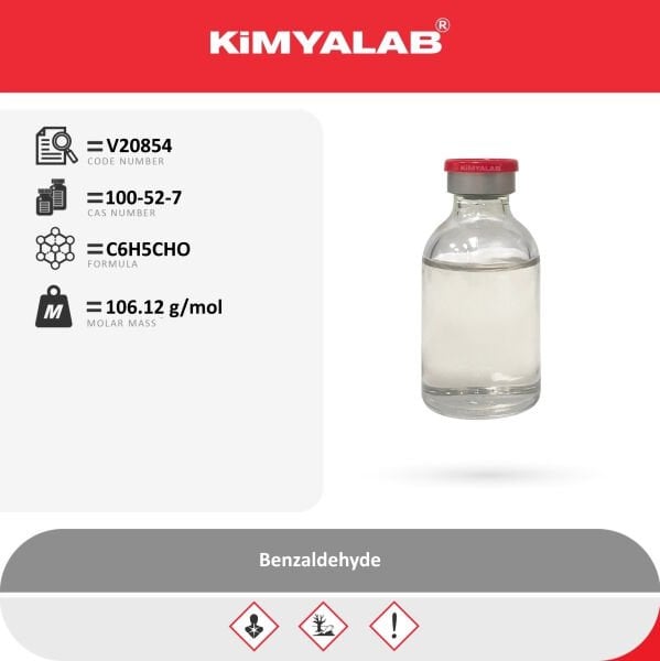 Kimyalab Benzaldehit 1L - Benzaldehyde