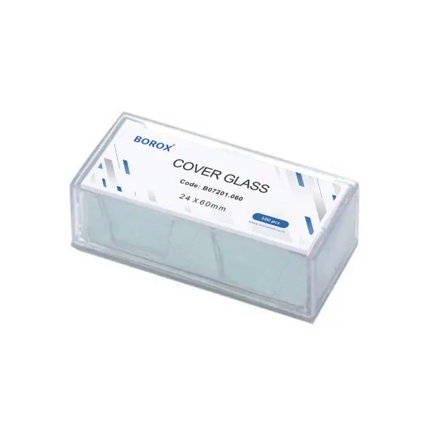 Borox Lamel 24x60mm - Mikroskop Slayt İçin 100lü Cover Glass