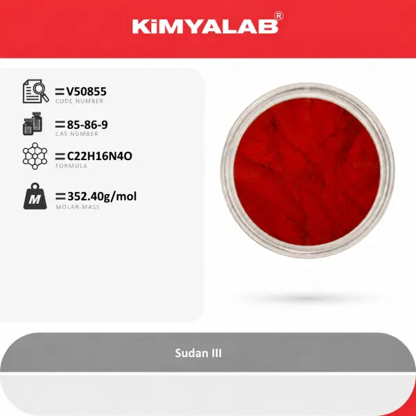 Kimyalab Sudan III 250gr - Sudan III For Microscopy