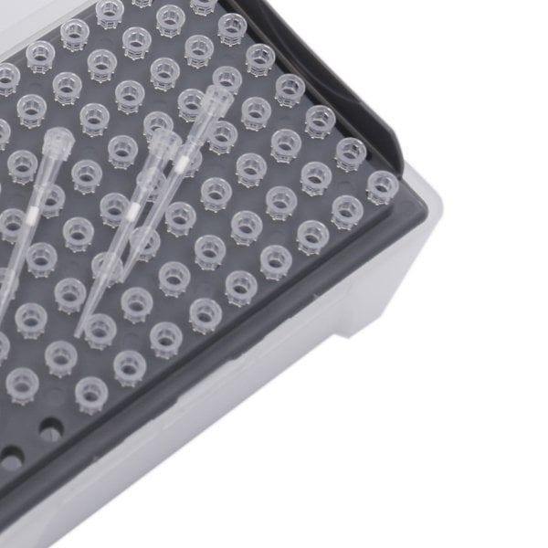 Borox Filtreli Pipet Ucu Steril 10 µl - Uzun Şeffaf - 10 Paket Toptan