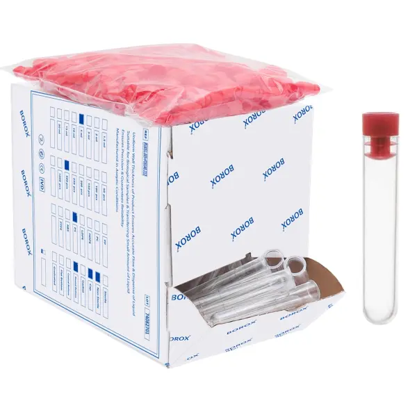 Test Tüpü P.S Kapaklı 12x75 mm - 5ml Santrifüj Tüpü 500 adet