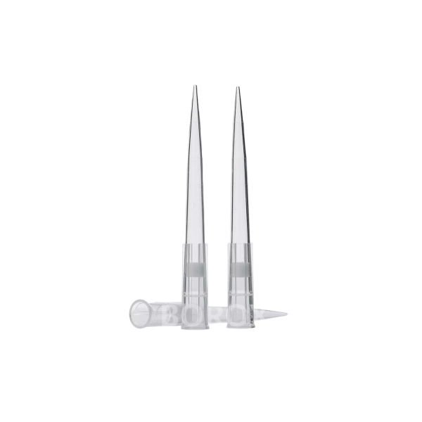 Borox Filtreli Pipet Ucu Steril 100 µl - Uzun Şeffaf 10 Paket Toptan