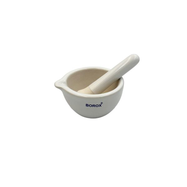 Borox Porselen Havan Tokmaklı 60ml - 18 Set/Toptan